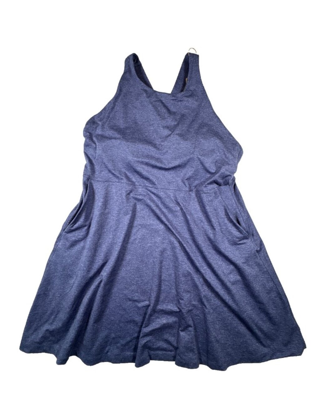 Patagonia Seabrook Dress Womens XL Solstice Purple Stretch Cross-Back Athletic